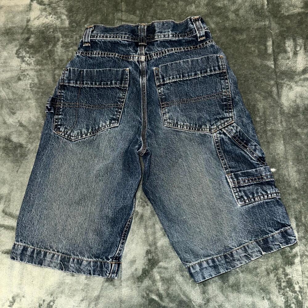 VTG Y2K '08 Arizona Carpenter Shorts Boys 14 Slim Blue Denim Medium Wash Pockets
